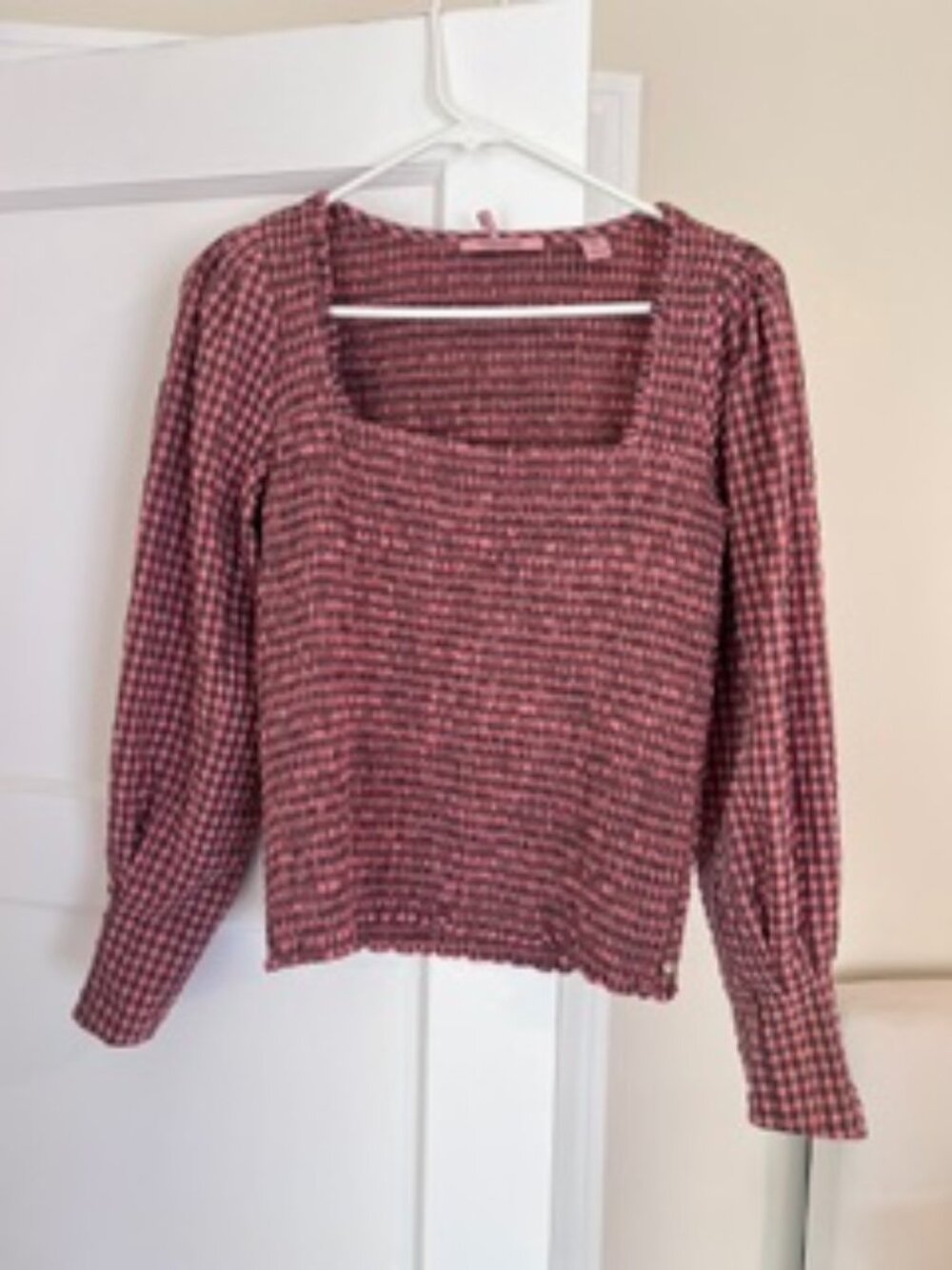 Scotch & Soda Gingham Blouse